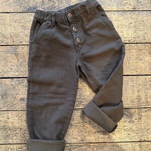Zara army green kids pants